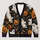 Cute Ghosts and Jack O Lanterns for Halloween Parties and Cozy Autumn Layering All-over Print Knitted Cardigan - 1
