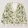 Green Botanical Vine Leaves For Cozy Autumn Layering And Everyday Women’s Casual Style All-over Print Knitted Cardigan - 1