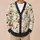 Ghost Pumpkin Halloween Motifs for Cozy Autumn Layering and Festive Gatherings, Women All-over Print Knitted Cardigan - 6