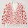Red Heart Motif For Romantic Layering And Valentine Outings, Women's Everyday Style All-over Print Knitted Cardigan - 1