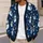 Cheerful Snowman Holiday Motif For Festive Winter Layering And Casual Gatherings All-over Print Knitted Cardigan - 5