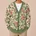 Pink Roses and Golden Butterflies for Everyday Garden Style, Feminine Nature Gift All-over Print Knitted Cardigan - 6