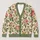 Pink Roses and Golden Butterflies for Everyday Garden Style, Feminine Nature Gift All-over Print Knitted Cardigan - 1