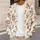 Vintage Rose Floral Motif For Cozy Autumn Layering, Romantic Weekend Style And Travel All-over Print Knitted Cardigan - 5