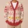 Strawberry Cake Motifs For Cozy Autumn Weekends, Vacation Dates, And Layering Style All-over Print Knitted Cardigan - 6