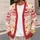 Strawberry Cake Motifs For Cozy Autumn Weekends, Vacation Dates, And Layering Style All-over Print Knitted Cardigan - 5