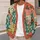 Colorful Floral Patchwork Style for Casual Spring Outings and Holiday Layering Women All-over Print Knitted Cardigan - 5
