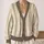 Neutral Vertical Stripe Layering Style for Spring Summer Casual Outfits for Women All-over Print Knitted Cardigan - 2