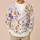 Cute Ghosts and Pumpkins for Cozy Fall Halloween Outings, Women and Teen Girls to Wear All-over Print Knitted Cardigan - 6