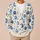 Blue Pumpkin Autumn Style for Harvest Gatherings and Cozy Seasonal Layering Gifts All-over Print Knitted Cardigan - 6