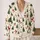 Evergreen Trees and Ribbon Bows for Cozy Holiday Gatherings and Winter Gift Giving All-over Print Knitted Cardigan - 2