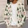 Evergreen Trees and Ribbon Bows for Cozy Holiday Gatherings and Winter Gift Giving All-over Print Knitted Cardigan - 5