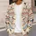Sausage Dog Fair Isle Motifs for Cozy Weekend Layering and Everyday Womens Style All-over Print Knitted Cardigan - 5