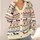 Sausage Dog Fair Isle Motifs for Cozy Weekend Layering and Everyday Womens Style All-over Print Knitted Cardigan - 4
