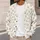 Pastel Animal Paw Motifs for Cozy Everyday Layering and Youthful Women's Casual Style All-over Print Knitted Cardigan - 5