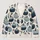 Navy And Mint Pumpkin Motifs For Autumn Halloween Layering And Cozy Everyday Women's Style All-over Print Knitted Cardigan - 1