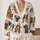 Quirky Dog Faces With Glasses For Playful Everyday Layering And Cozy Pet Lover Style All-over Print Knitted Cardigan - 2