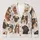 Quirky Dog Faces With Glasses For Playful Everyday Layering And Cozy Pet Lover Style All-over Print Knitted Cardigan - 1