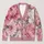 Pink Peony Blossoms for Romantic Everyday Layering and Spring Garden Weekend Style All-over Print Knitted Cardigan - 1