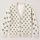 Black Paw Prints on Cream Diamond Lattice for Cozy Everyday Layering and Dog Lovers All-over Print Knitted Cardigan - 1