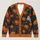 Pumpkin Harvest Friends for Cozy Autumn Outings and Relaxed Seasonal Style Women All-over Print Knitted Cardigan - 1