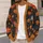 Pumpkin Harvest Friends for Cozy Autumn Outings and Relaxed Seasonal Style Women All-over Print Knitted Cardigan - 5