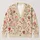 Tulip Floral Botanical Blooms for Beach Vacations and Spring Layering for Women Style All-over Print Knitted Cardigan - 1
