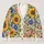 Sunflower Daisy Rose Garden for Casual Dates and Everyday Bohemian Style for Women All-over Print Knitted Cardigan - 1