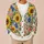 Sunflower Daisy Rose Garden for Casual Dates and Everyday Bohemian Style for Women All-over Print Knitted Cardigan - 6