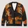 Dachshund Patchwork Motif for Weekend Travel and Everyday Layering Dog Lovers Gift All-over Print Knitted Cardigan - 1