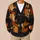 Dachshund Patchwork Motif for Weekend Travel and Everyday Layering Dog Lovers Gift All-over Print Knitted Cardigan - 6