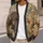 Highland Cow Floral Meadow Charm for Weekend Outings and Countryside Living Lovers All-over Print Knitted Cardigan - 5