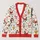 Santa Penguins And Cozy Winter Friends For Festive Holiday Casual Layering For Women All-over Print Knitted Cardigan - 1