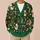 Festive Cat And Christmas Tree Holiday Cheer For Cozy Winter Parties And Gift Giving All-over Print Knitted Cardigan - 6