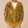 Autumn Wildflower Florals in Ochre and Rust for Cozy Everyday Layering and Gifting All-over Print Knitted Cardigan - 6