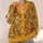 Autumn Wildflower Florals in Ochre and Rust for Cozy Everyday Layering and Gifting All-over Print Knitted Cardigan - 4