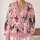 French Bulldog Bow Faces for Everyday Layering and Casual Spring Style for Women All-over Print Knitted Cardigan - 2