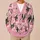 French Bulldog Bow Faces for Everyday Layering and Casual Spring Style for Women All-over Print Knitted Cardigan - 6