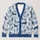 Blue Dachshund Checks For Cozy Autumn Walks And Everyday Casual Style For Dog Lovers All-over Print Knitted Cardigan - 1