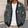 Winter Holly Pine Botanical Motifs for Cozy Holiday Layering and Cold-Weather Style All-over Print Knitted Cardigan - 5