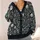 Winter Holly Pine Botanical Motifs for Cozy Holiday Layering and Cold-Weather Style All-over Print Knitted Cardigan - 4