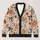 Autumn Pumpkin Floral Bows for Cozy Halloween Layering Women, Fall Party and Gifting All-over Print Knitted Cardigan - 1