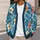 Tropical Flowers And Palm Leaves For Resort Weekends And Everyday Layering For Women All-over Print Knitted Cardigan - 5