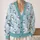 Snowman Winter Cheer With Snowflakes For Cozy Holiday Layering For Women And Moms All-over Print Knitted Cardigan - 2