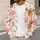 Pink Flowering Trees And Highland Cows For Cozy Everyday Layering Fans All-over Print Knitted Cardigan - 5