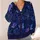 Spider Web Maple Leaf Motifs for Autumn Layering, Cozy Everyday Style for Women's Outfits All-over Print Knitted Cardigan - 4