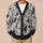 Monochrome Ink Splatter Watercolor Washes For Casual Fall Layering And Everyday Style All-over Print Knitted Cardigan - 6