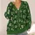 Whimsical Green Lab Monsters for Cozy Fall Outings, Cute Science-Lover Everyday Style All-over Print Knitted Cardigan - 4