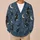 Moonlit Witch Reader Scene for Cozy Autumn Layering and Everyday Women’s Casual Style All-over Print Knitted Cardigan - 6