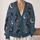 Moonlit Witch Reader Scene for Cozy Autumn Layering and Everyday Women’s Casual Style All-over Print Knitted Cardigan - 2